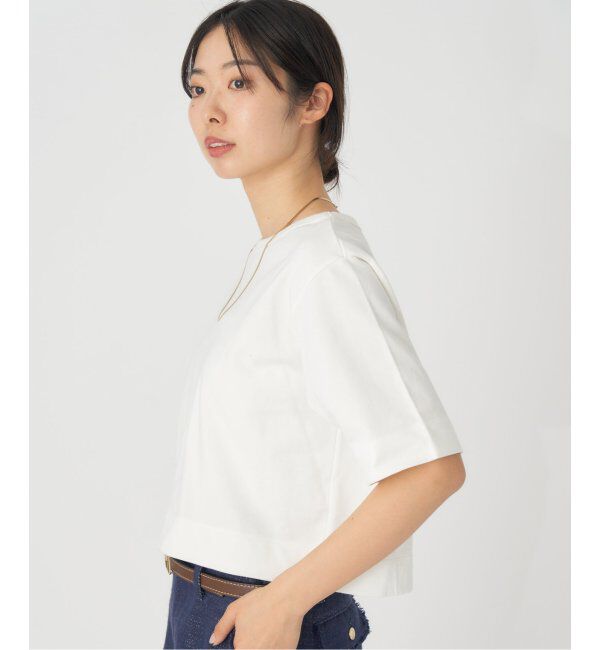 IENA「クロップドTシャツ」|Tシャツ・カットソー|