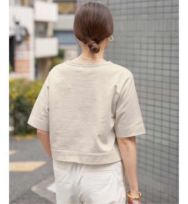 IENA「クロップドTシャツ」|Tシャツ・カットソー|
