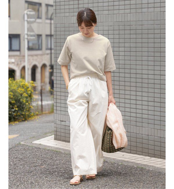 IENA「クロップドTシャツ」|Tシャツ・カットソー|