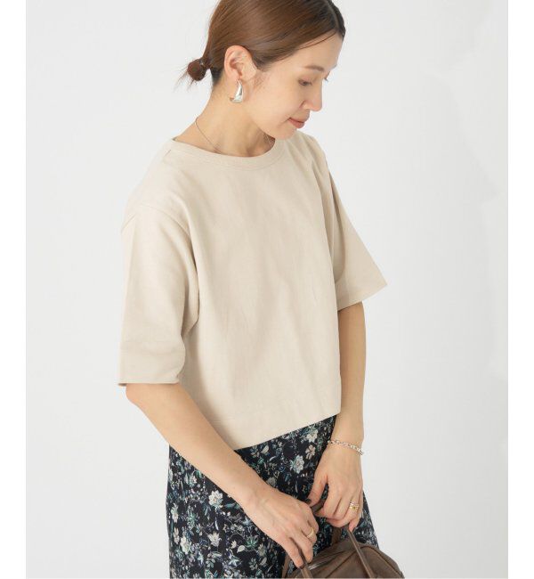 IENA「クロップドTシャツ」|Tシャツ・カットソー|