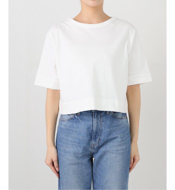IENA「クロップドTシャツ」|Tシャツ・カットソー|