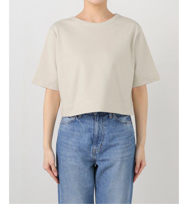 IENA「クロップドTシャツ」|Tシャツ・カットソー|