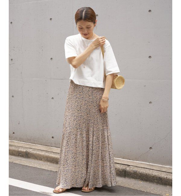 IENA「クロップドTシャツ」|Tシャツ・カットソー|