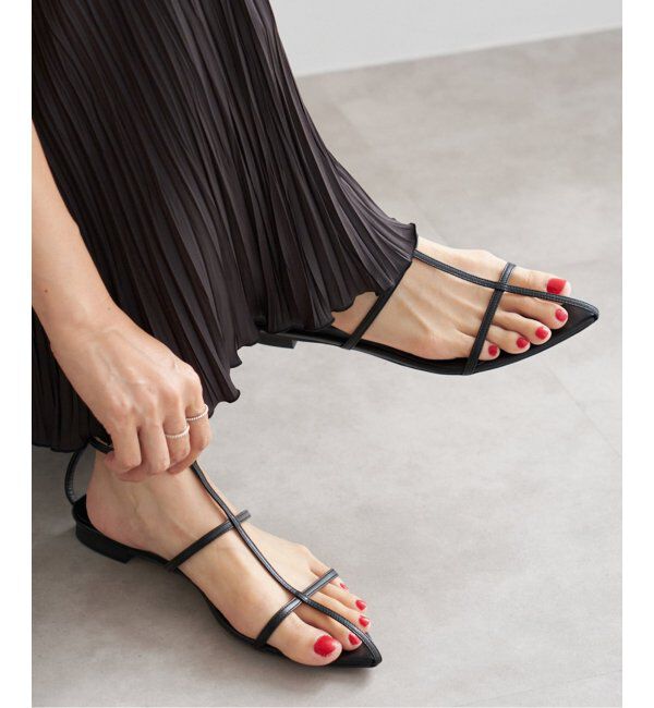 IENA「IENA Tストラップサンダル」|サンダル|