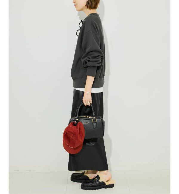 SLOBE IENA「《追加2》Champion/チャンピオン SLOBE別注 無地ガゼットスウェット」|スウェット・ジャージ|