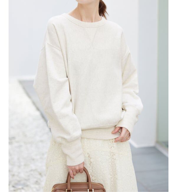 SLOBE IENA「《追加2》Champion/チャンピオン SLOBE別注 無地ガゼットスウェット」|スウェット・ジャージ|