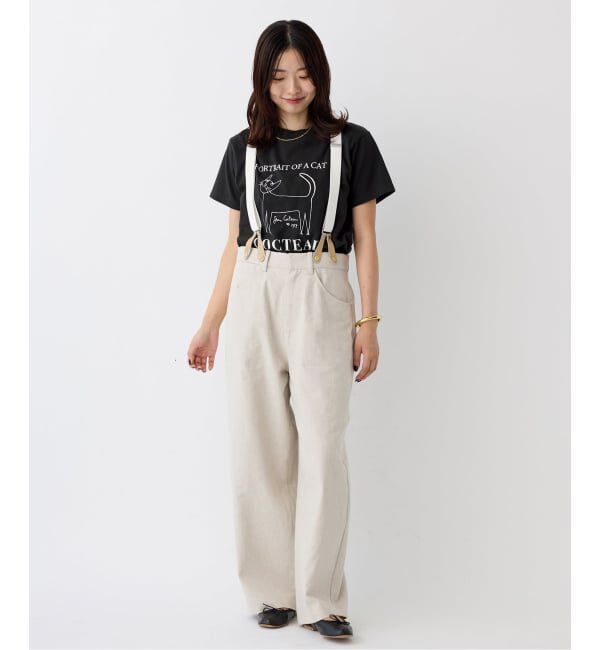 IENA「THE CULTURE CODE &times; Jean Cocteau 別注 CAT Tシャツ」|Tシャツ・カットソー|