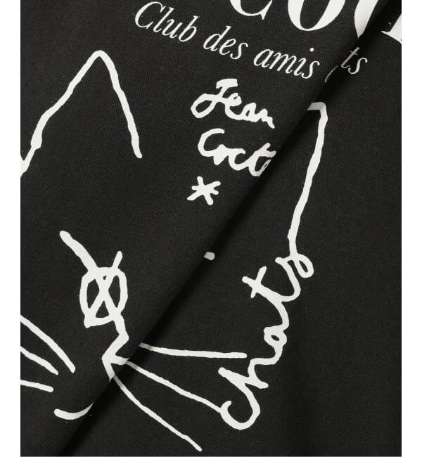 IENA「THE CULTURE CODE &times; Jean Cocteau 別注 CAT Tシャツ」|Tシャツ・カットソー|