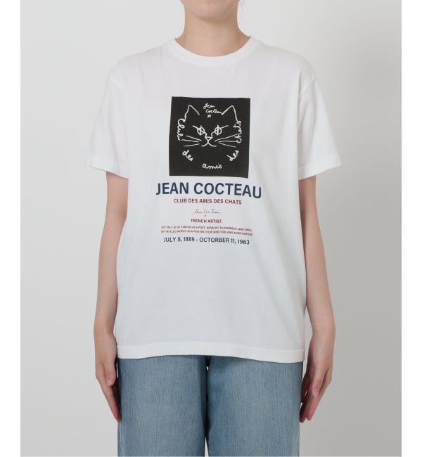 IENA「THE CULTURE CODE &times; Jean Cocteau 別注 CAT Tシャツ」|Tシャツ・カットソー|
