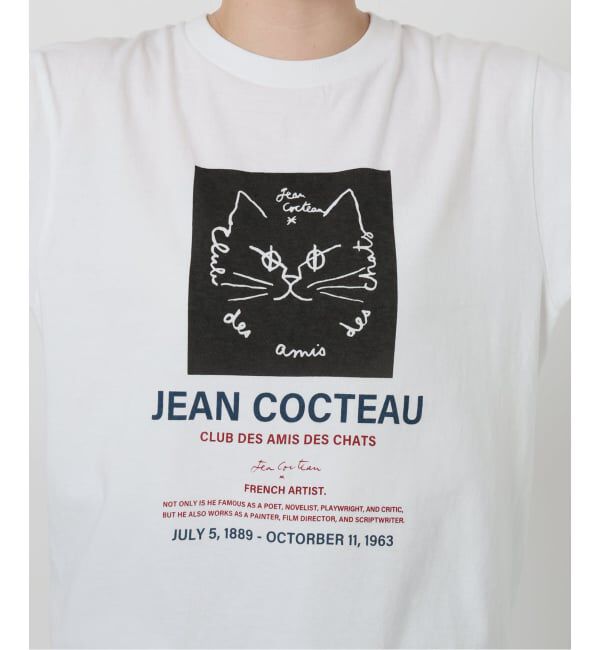 IENA「THE CULTURE CODE &times; Jean Cocteau 別注 CAT Tシャツ」|Tシャツ・カットソー|