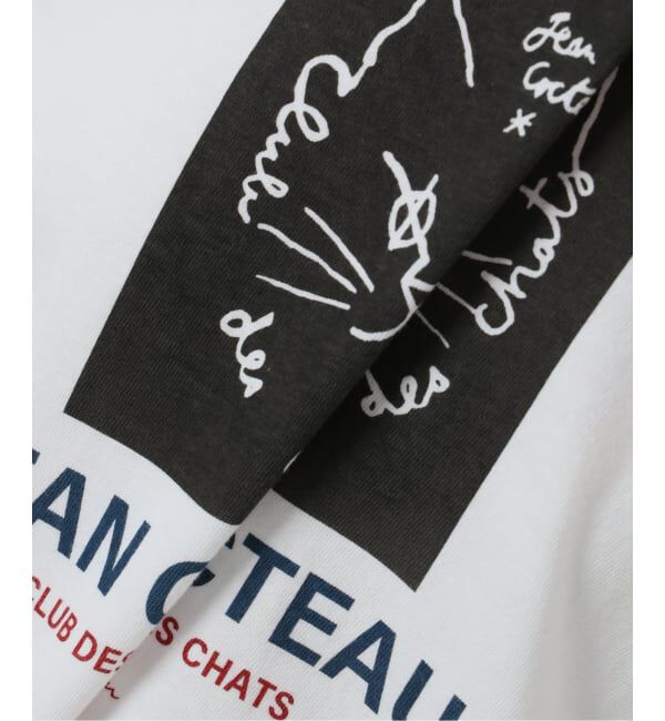 IENA「THE CULTURE CODE &times; Jean Cocteau 別注 CAT Tシャツ」|Tシャツ・カットソー|