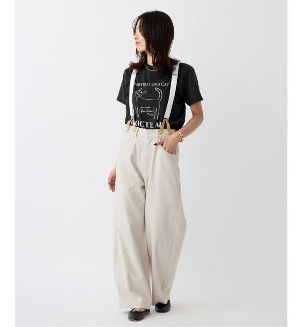 IENA「THE CULTURE CODE &times; Jean Cocteau 別注 CAT Tシャツ」|Tシャツ・カットソー|