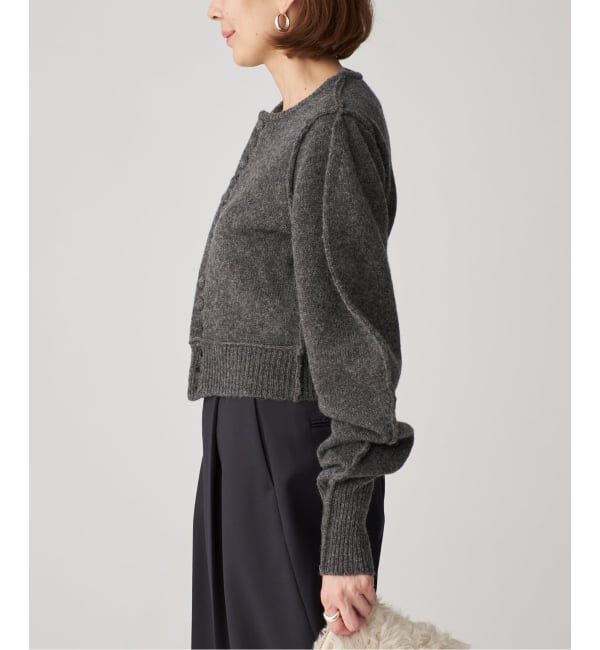 VERMEIL par iena「INSCRIRE アンスクリア Shoulder カーディガン I25AWK15」|カーディガン|