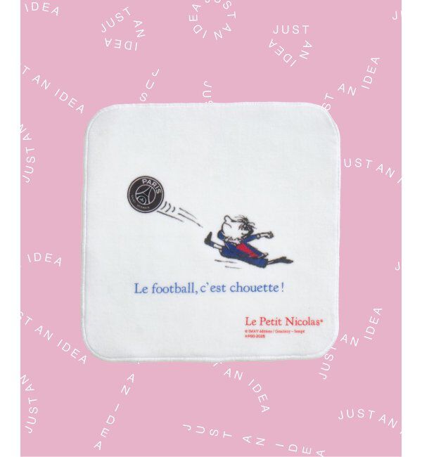 Paris Saint-Germain「【Le Petit Nicolas*PSG】 Petit Towel」|タオル|ホワイト