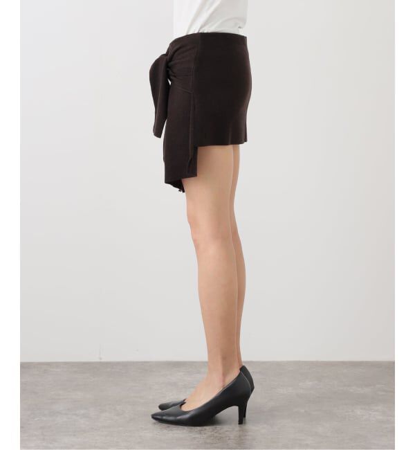 PULP「【Geek Office / ギークオフィス】LCDC TM / TIED DETAIL LAYERED KNIT SKIRT」|スカート|