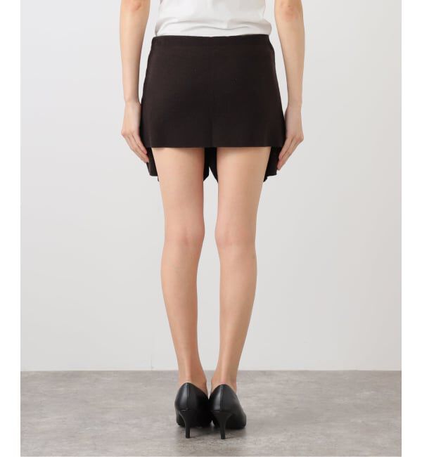 PULP「【Geek Office / ギークオフィス】LCDC TM / TIED DETAIL LAYERED KNIT SKIRT」|スカート|