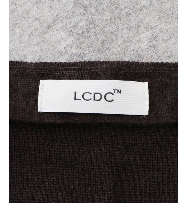 PULP「【Geek Office / ギークオフィス】LCDC TM / TIED DETAIL LAYERED KNIT SKIRT」|スカート|