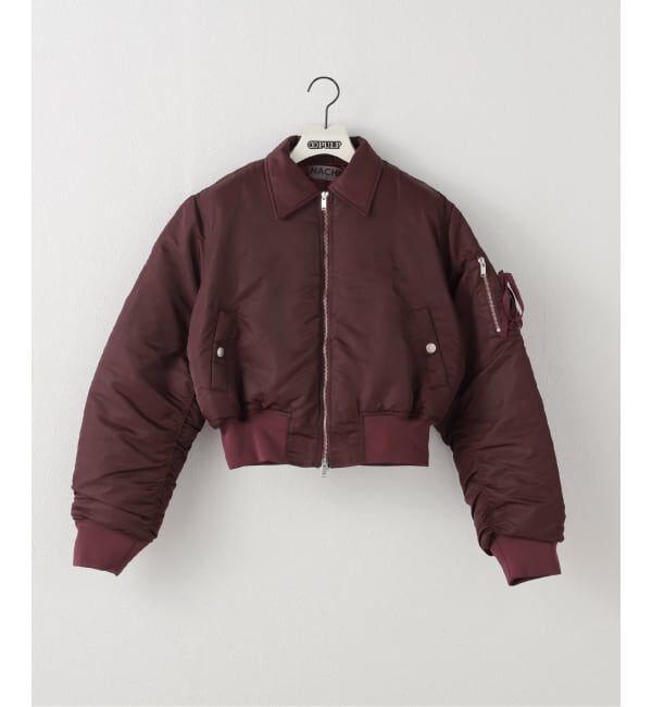 PULP「【Geek Office / ギークオフィス】NACHE / ナチェ CROPPED BOMBER JACKET」|その他|