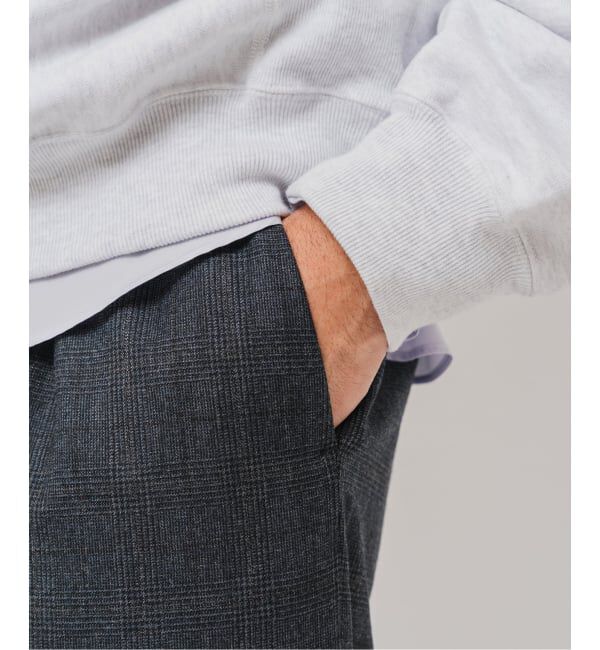 EDIFICE「サキソニー 1タック イージーパンツ」|スラックス|