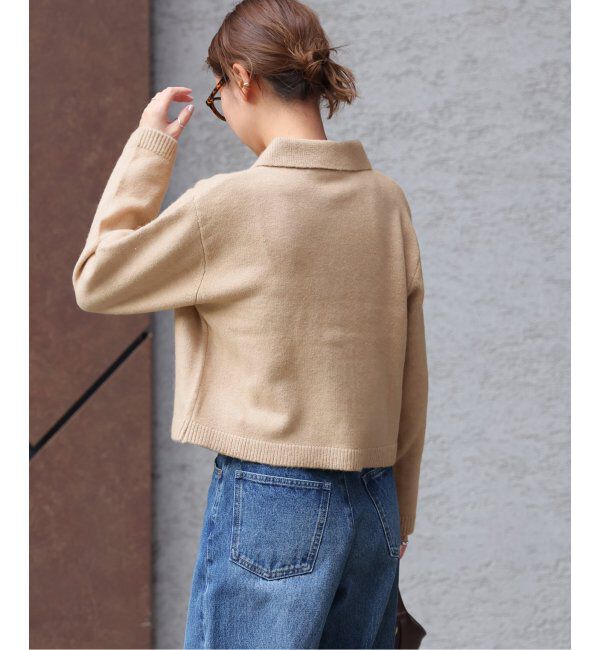 JOURNAL STANDARD relume「襟付きクロップドカーディガン」|カーディガン|