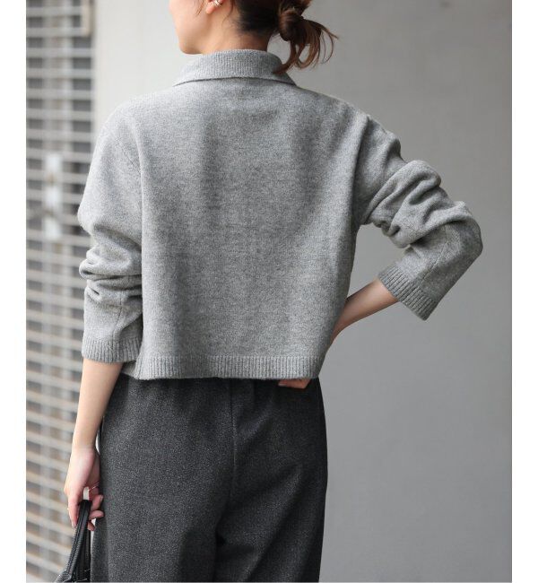 JOURNAL STANDARD relume「襟付きクロップドカーディガン」|カーディガン|