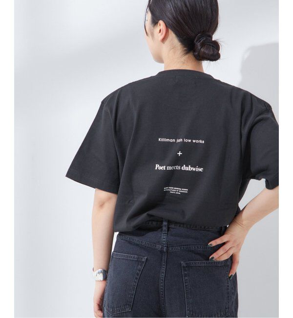 journal standard L'essage「POETMEETSDUBWISE KJLW COLLAGE 1：Tシャツ」|Tシャツ・カットソー|
