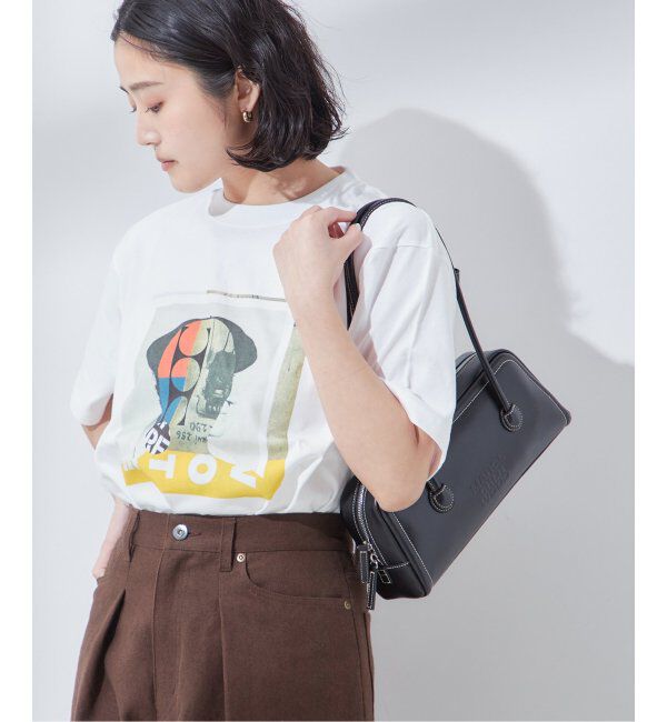 journal standard L'essage「POETMEETSDUBWISE KJLW COLLAGE 1：Tシャツ」|Tシャツ・カットソー|ホワイト