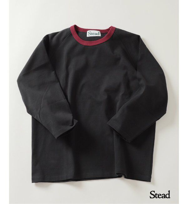 J.S.Homestead「J.S.Homestead / Stead ヘビーワイド ラグランロンT」|Tシャツ・カットソー|ブラック A