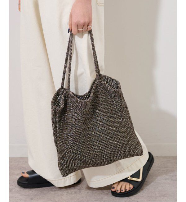JOURNAL STANDARD relume「《追加》RELUME ラメアミトート」|トートバッグ|