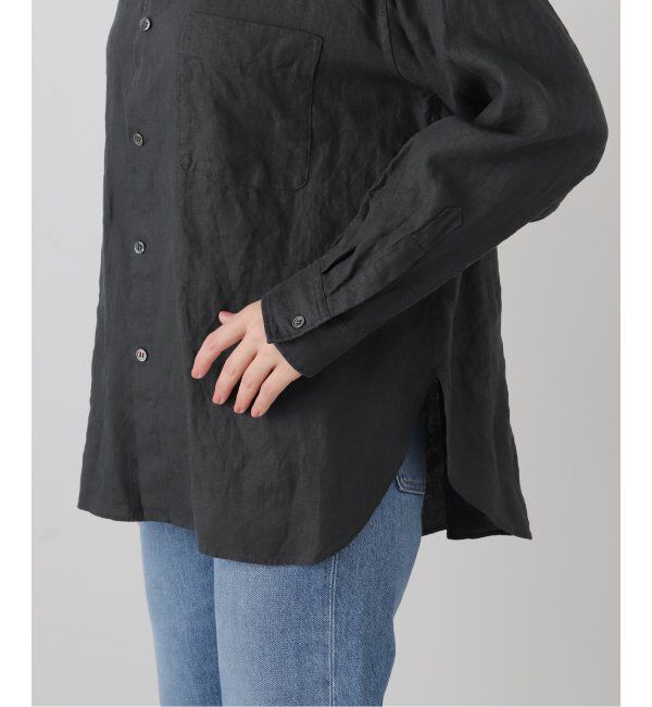 journal standard luxe「リネン スタンドカラーシャツ」|シャツ・ブラウス|