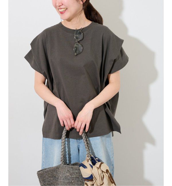 JOURNAL STANDARD relume「《追加》ショルダータックルーズプルオーバー」|Tシャツ・カットソー|グレー