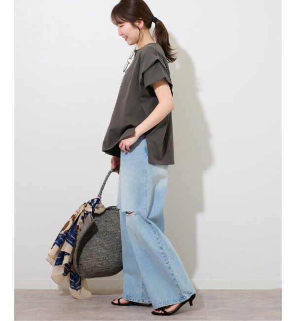 JOURNAL STANDARD relume「《追加》ショルダータックルーズプルオーバー」|Tシャツ・カットソー|