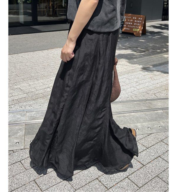 JOURNAL STANDARD「《WEB限定追加2》シアーレーヨンリネンスカート」|スカート|