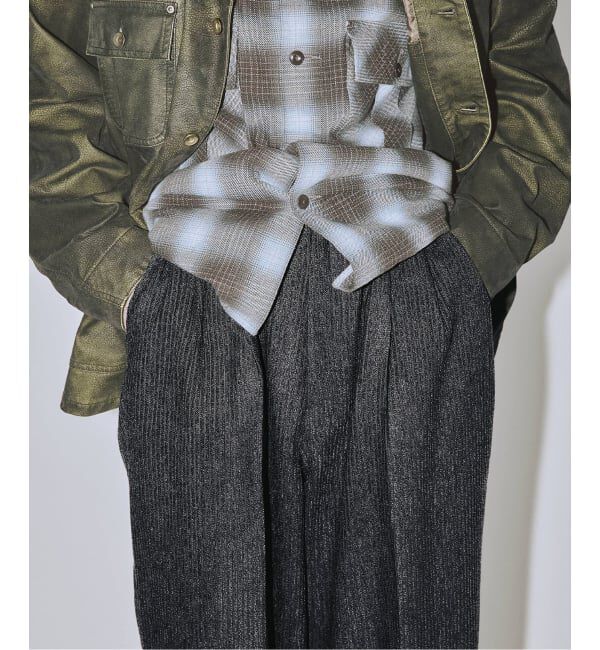 J.S.Homestead「J.S.Homestead / モルキュール インフレーション スラックス」|スラックス|