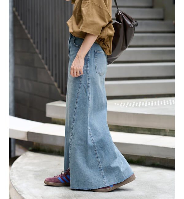 JOURNAL STANDARD relume「《追加3》9oz C/R ジョイントデニムスカート」|スカート|