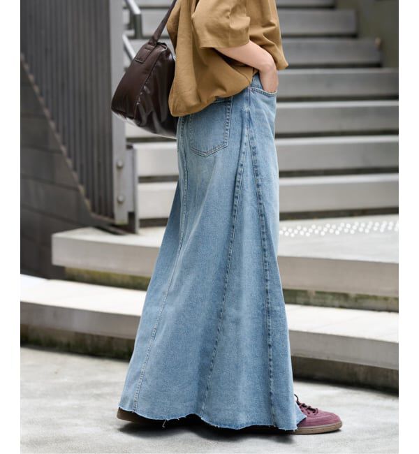 JOURNAL STANDARD relume「《追加3》9oz C/R ジョイントデニムスカート」|スカート|