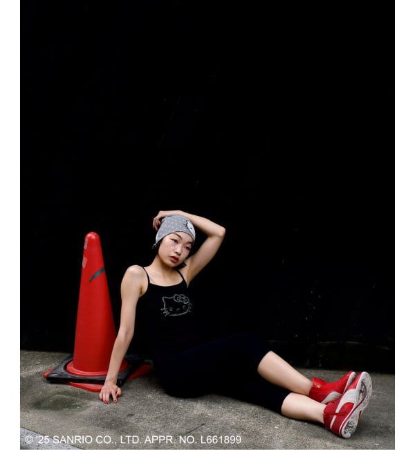 Oriens JOURNAL STANDARD「【HELLO KITTY&times;Oriens】ビーニー」|ニット帽|