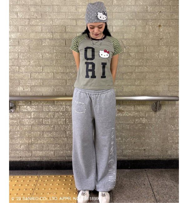 Oriens JOURNAL STANDARD「【HELLO KITTY&times;Oriens】ビーニー」|ニット帽|