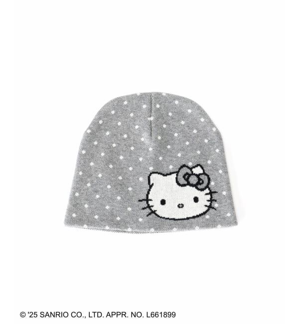 Oriens JOURNAL STANDARD「【HELLO KITTY&times;Oriens】ビーニー」|ニット帽|