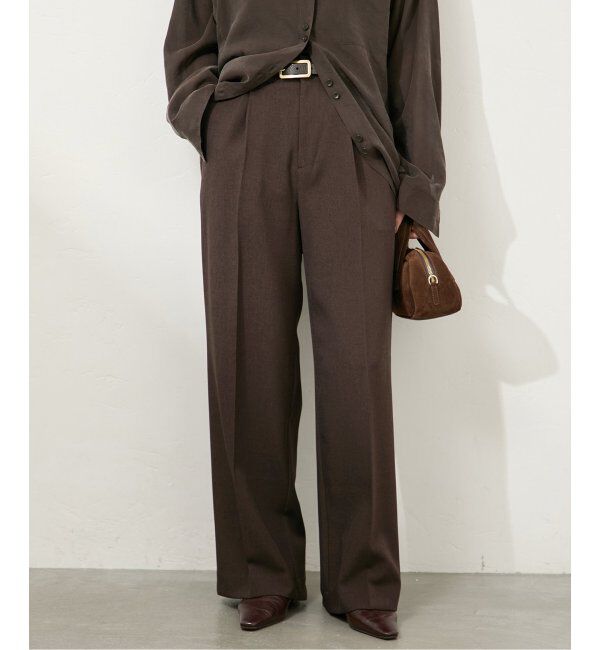 JOURNAL STANDARD「《追加》ウールライクストレッチスラックス」|スラックス|