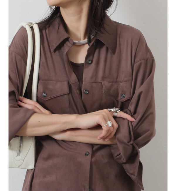 JOURNAL STANDARD「フェイクスエードシャツ」|シャツ・ブラウス|