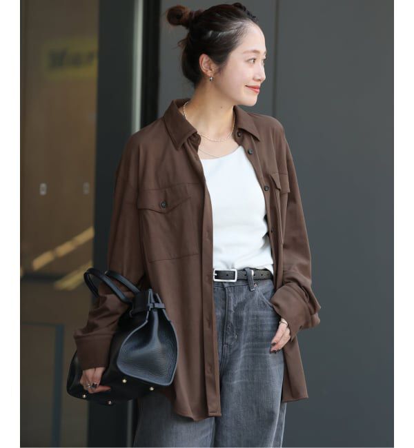 JOURNAL STANDARD「フェイクスエードシャツ」|シャツ・ブラウス|