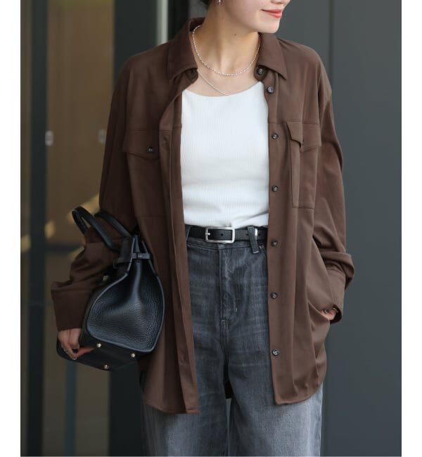 JOURNAL STANDARD「フェイクスエードシャツ」|シャツ・ブラウス|