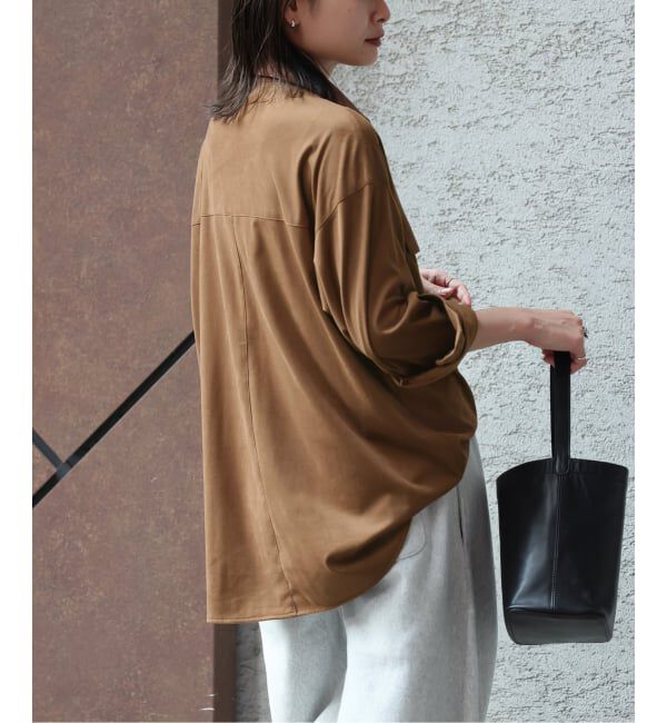 JOURNAL STANDARD「フェイクスエードシャツ」|シャツ・ブラウス|