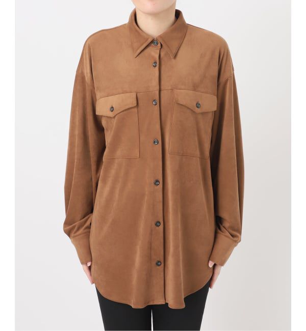 JOURNAL STANDARD「フェイクスエードシャツ」|シャツ・ブラウス|