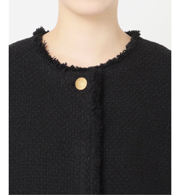 journal standard L'essage「《追加2》GIOLICATWEED ドルマンジャケット」|ノーカラージャケット|