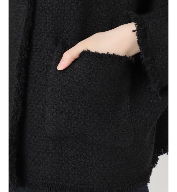 journal standard L'essage「《追加2》GIOLICATWEED ドルマンジャケット」|ノーカラージャケット|