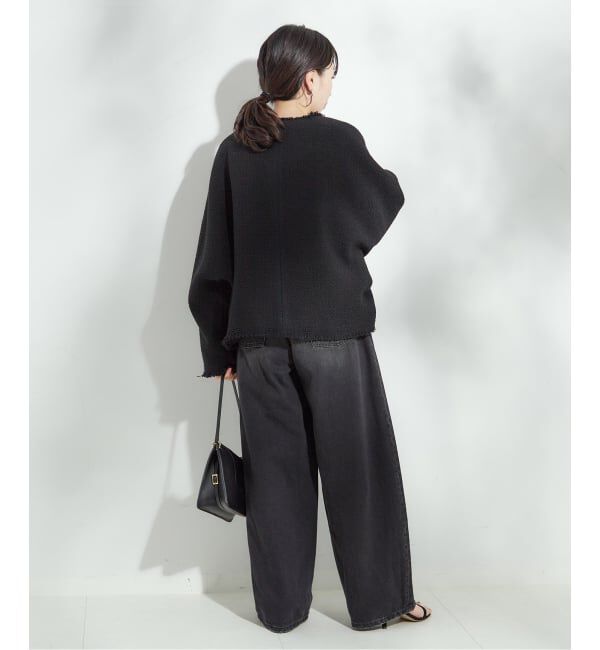 journal standard L'essage「《追加2》GIOLICATWEED ドルマンジャケット」|ノーカラージャケット|