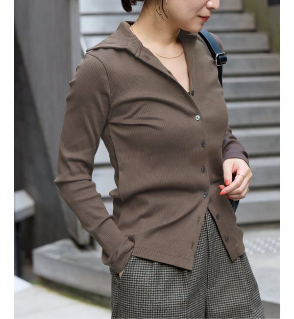 JOURNAL STANDARD「ベアテレコ2WAYカーディガン」|カーディガン|ブラウン