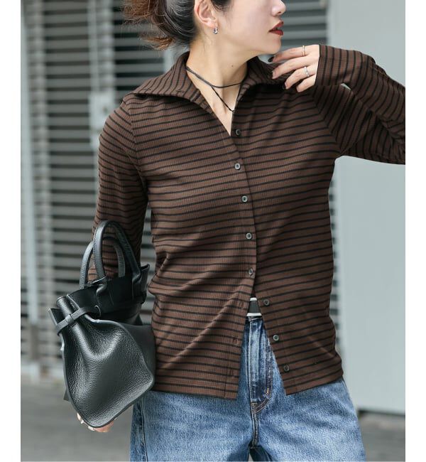 JOURNAL STANDARD「ベアテレコ2WAYカーディガン」|カーディガン|ブラウン A